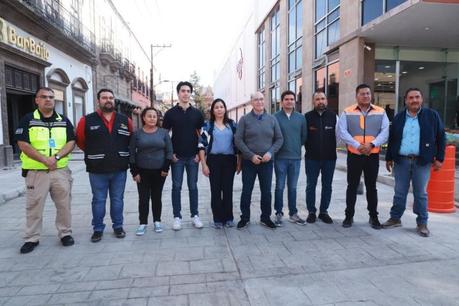 Gobierno de la Capital reabre la circulación en la calle Julián de los Reyes