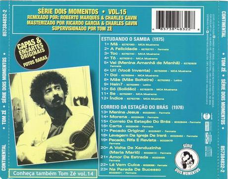 Tom Zé - Estudando o Samba & Correio da Estação do Brás (1976 - 1978)