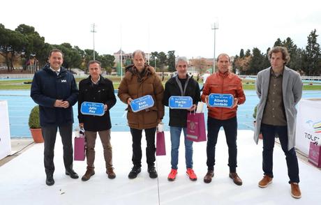Toledo dedica una calle a Antón, Fiz, Rey y Juzdado, los ‘Reyes del Maratón’