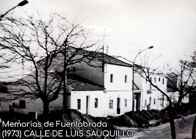 Calle de Luis Sauquillo en 1973