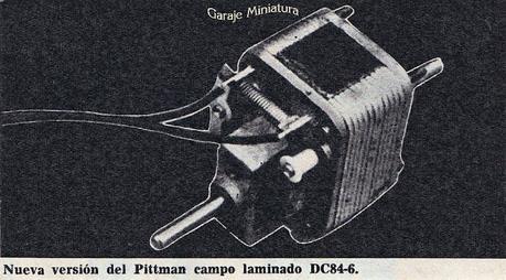 Motores eléctricos para automodelismo en el año 1966
