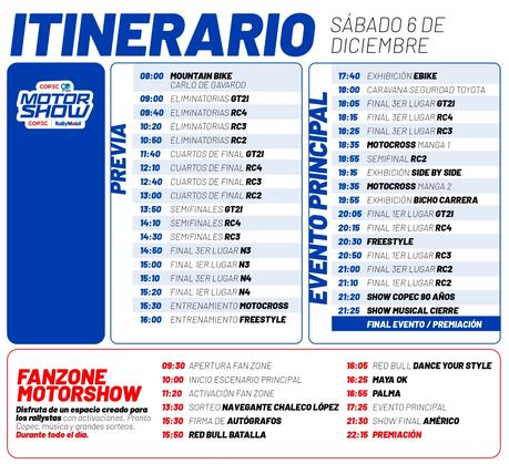 El Motorshow cerrará una Gran Temporada del Copec RallyMobil