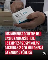 Así se reparten las grandes farmacéuticas la financiación pública de medicamentos.