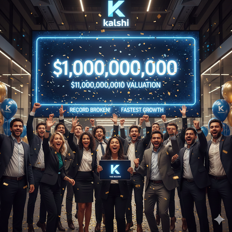 Kalshi rompe récords: recauda 1.000 millones y alcanza una valoración de 11.000 millones en tiempo récord