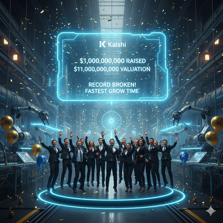 Kalshi rompe récords: recauda 1.000 millones y alcanza una valoración de 11.000 millones en tiempo récord