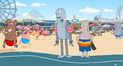 Robot dreams + La curiosa librería + El jardín curioso