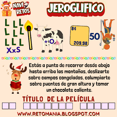 JEROGLÍFICOS Desafíos matemáticos, Retos matemáticos, Problemas matemáticos, Navidad, MateNavidad, Matemáticas y Navidad, NaviRetos, Jeroglíficos, Jeroglíficos Escolares, Jeroglíficos navideños, Retos virales, Retos visuales, Juegos visuales, Acertijos, Acertijos visuales, Retos mentales, Juegos mentales, Aprender jugando, Jugando aprendo,