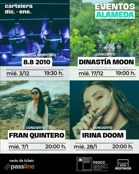 Descubre la Cartelera del Centro Arte Alameda del 4 al 10 de diciembre Descubre la Cartelera del Centro Arte Alameda del 4 al 10 de diciembre
