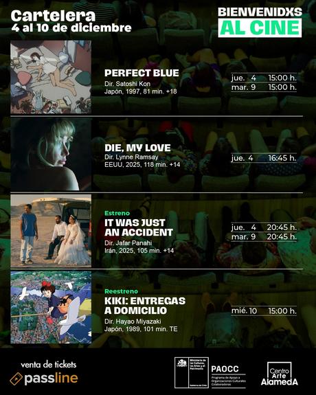 Descubre la Cartelera del Centro Arte Alameda del 4 al 10 de diciembre Descubre la Cartelera del Centro Arte Alameda del 4 al 10 de diciembre