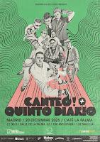 Concierto de Canteo! y Quinto Diario en Café la Palma