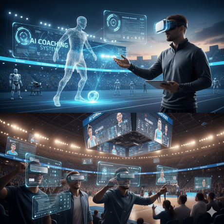 El Impacto de la IA en el deporte: Atletas Más Sanos y Aficionados Más Conectados
