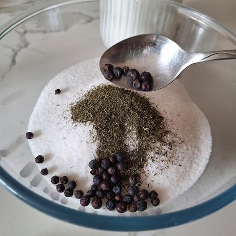 Salmón marinado casero Salmón marinado casero