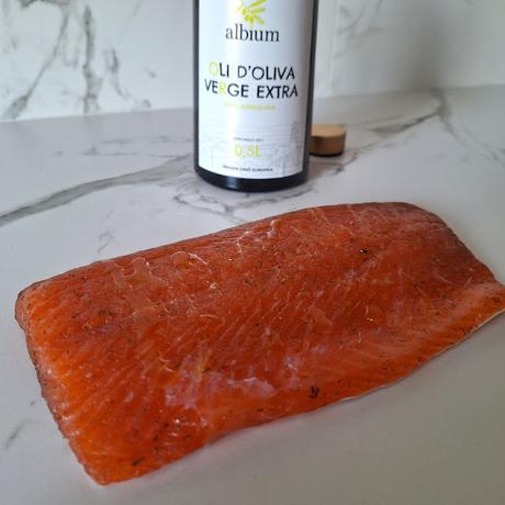 Salmón marinado casero Salmón marinado casero