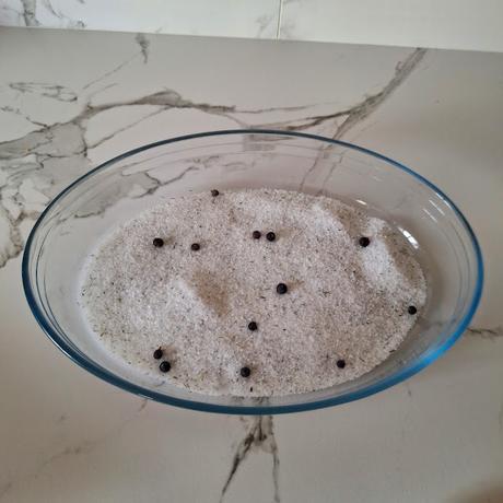 Salmón marinado casero Salmón marinado casero