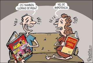 DE LAS VIÑETAS DE HUMOR DEL BLOG DE HOY LUNES, 8 DE DICIEMBRE DE 2025.