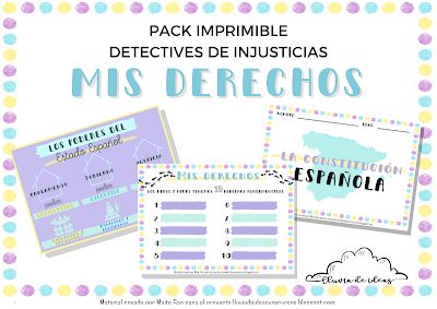 Recurso imprimible: Detectives de injusticias, Los derechos de la Infancia