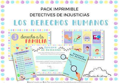 Recurso imprimible: Detectives de injusticias, Los derechos de la Infancia