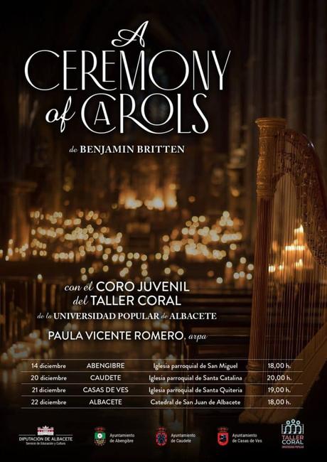 ‘A Ceremony of Carols’, de Benjamin Britten girará por la provincia de Albacete