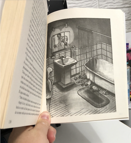 Espanto, cuento del libro Anthony Horrowitz. Fotografía tomada por Zaybet Frías