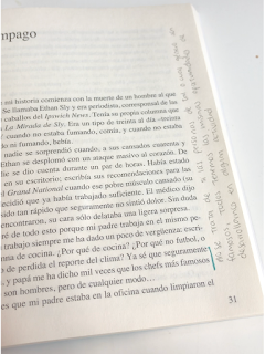 Relampago cuento del libro El horrible sueño de Harriet y otros cuentos de terror