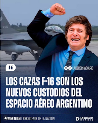 El show del F-16 y la crueldad del pensamiento liberal