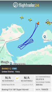 Columna de Juan Martorano Edición 451: Sobre el vuelo de los cazas F/A 18 sobre el Golfo de Venezuela y que esperar en los próximos días de los yanquis.