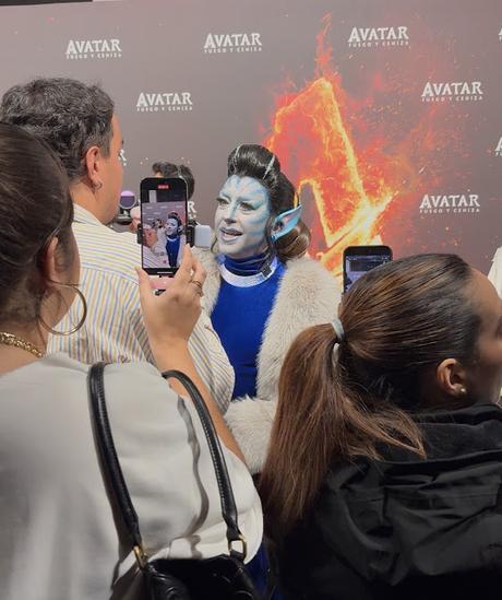 Première de “Avatar: Fuego y ceniza” en los cines Kinépolis de Madrid