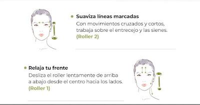 Masaje facial con roller de Jade Masaje facial con roller de Jade