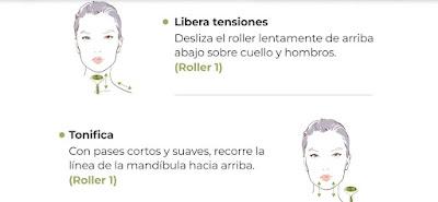 Masaje facial con roller de Jade Masaje facial con roller de Jade