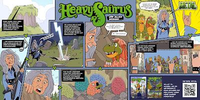 Heavysaurus, el cómic