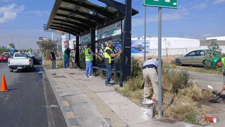 Gobierno estatal refuerza limpieza y mantenimiento en el sistema MetroRed