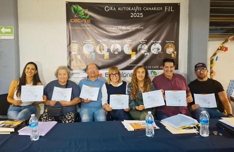 Autoras/es canarios cierran el Stand de España en la FIL de Guadalajara