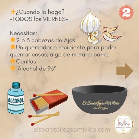 🌟 Ritual de los Ajos para el Dinero