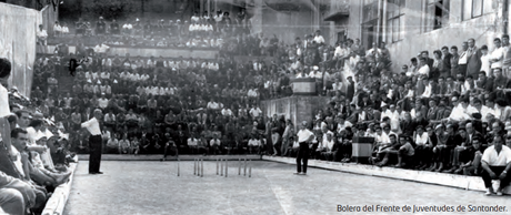 La bolera del Frente de Juventudes La bolera del Frente de Juventudes