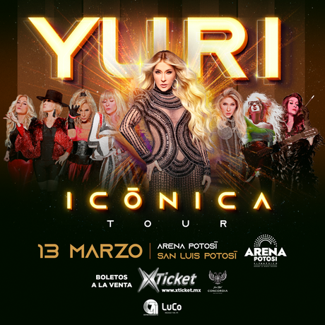 Yuri llega a San Luis Potosí en febrero con su espectáculo Icónica Tour