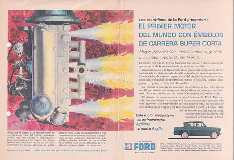 Ford Anglia con carrera super corta de 1960 Ford Anglia con carrera super corta de 1960