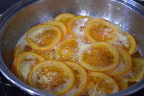 Naranjas confitadas caseras