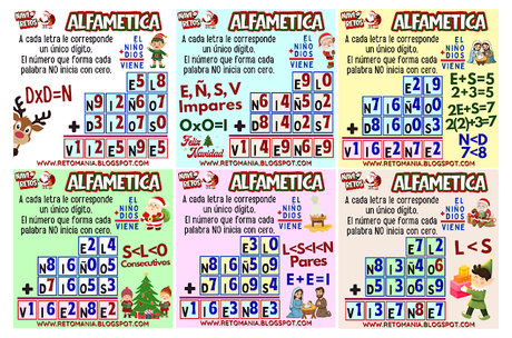 ALFAMÉTICAS: NAVIDAD 2 ALFAMÉTICAS: NAVIDAD 2