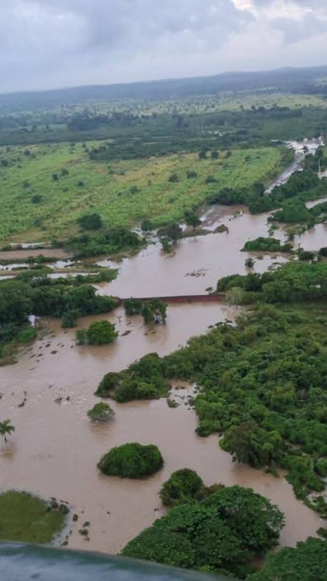 Inundaciones en municipios de  Villa Clara