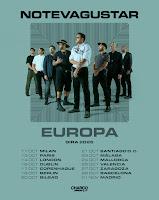 Conciertos en Europa de No Te Va Gustar en 2026