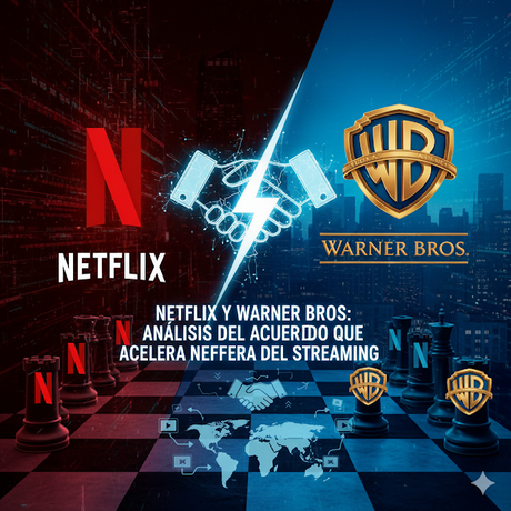 Netflix y Warner Bros.: el acuerdo que podría redefinir el futuro del entretenimiento digital
