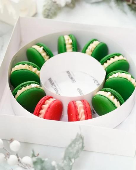 rosca de macarons