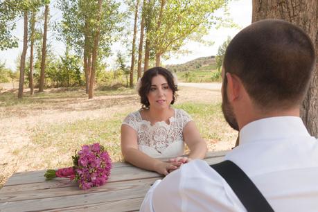 Boda de Alba y Andrés en Gumiel del Mercado