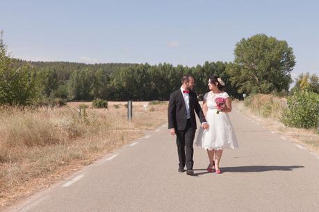 Boda de Alba y Andrés en Gumiel del Mercado