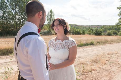 Boda de Alba y Andrés en Gumiel del Mercado