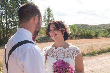 Boda de Alba y Andrés en Gumiel del Mercado