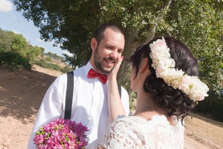 Boda de Alba y Andrés en Gumiel del Mercado