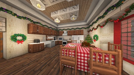 Nuestra Mansión Navideña en Minecraft Nuestra Mansión Navideña en Minecraft