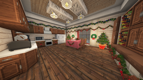 Nuestra Mansión Navideña en Minecraft Nuestra Mansión Navideña en Minecraft