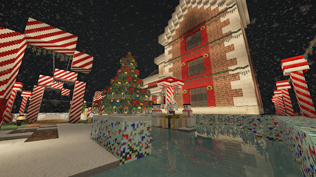 Nuestra Mansión Navideña en Minecraft Nuestra Mansión Navideña en Minecraft